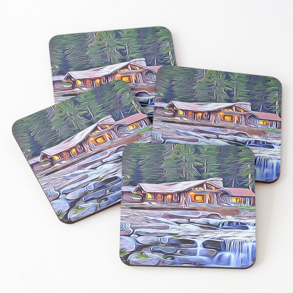 Item preview, Mountain Cabin designed and sold by Sunleil.