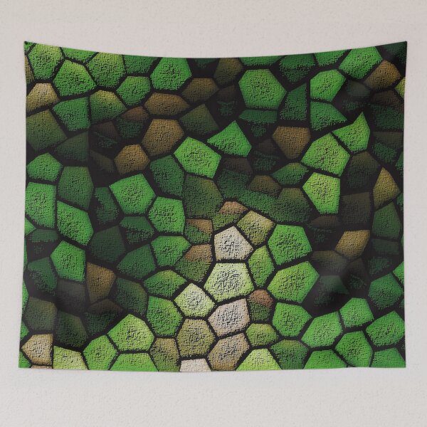 Item preview, Bright Green Scale Pattern designed and sold by Dusalty.