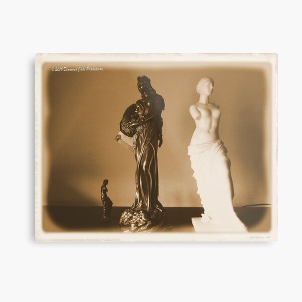 Goddess of love and fortune Metal Print