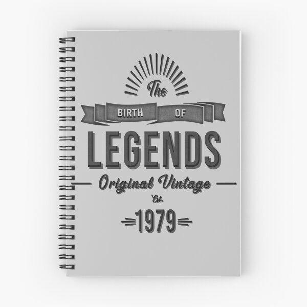 Item preview, Born 1979 - Funny Legends 40th Birthday T-Shirt designed and sold by Dubbra.