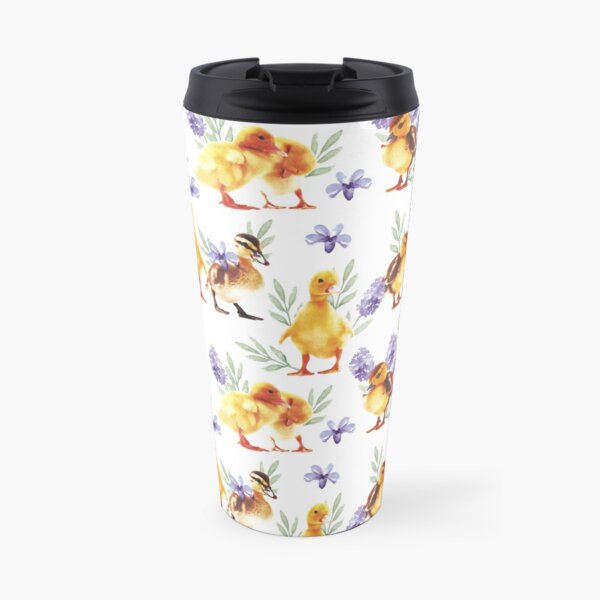 Little yellow ducks Travel Mug