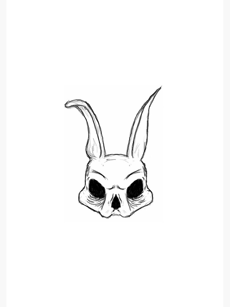 skull bunny spiral notebook for sale by zombierapture  redbubble