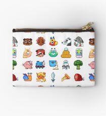 Doodle Date Pixel Party Zipper Pouch
