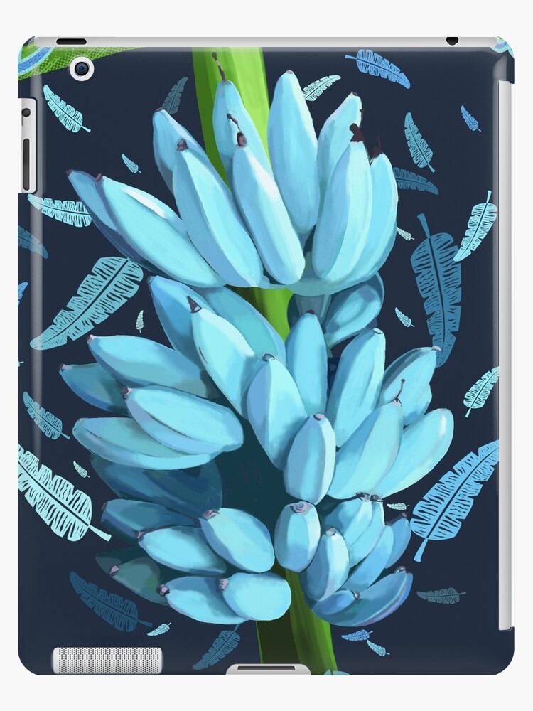 blue java banana diet ipad case skin by mimietrouvetou redbubble redbubble