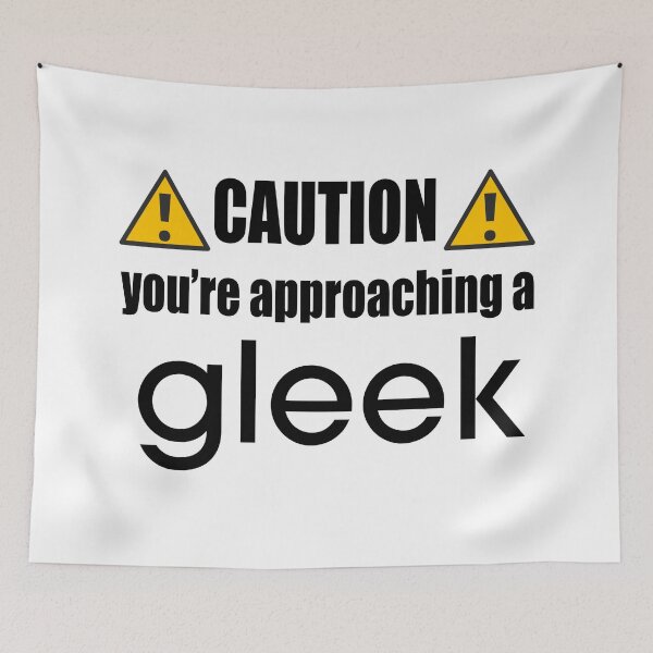 Item preview, Caution you're approaching a Gleek designed and sold by AlexVR.