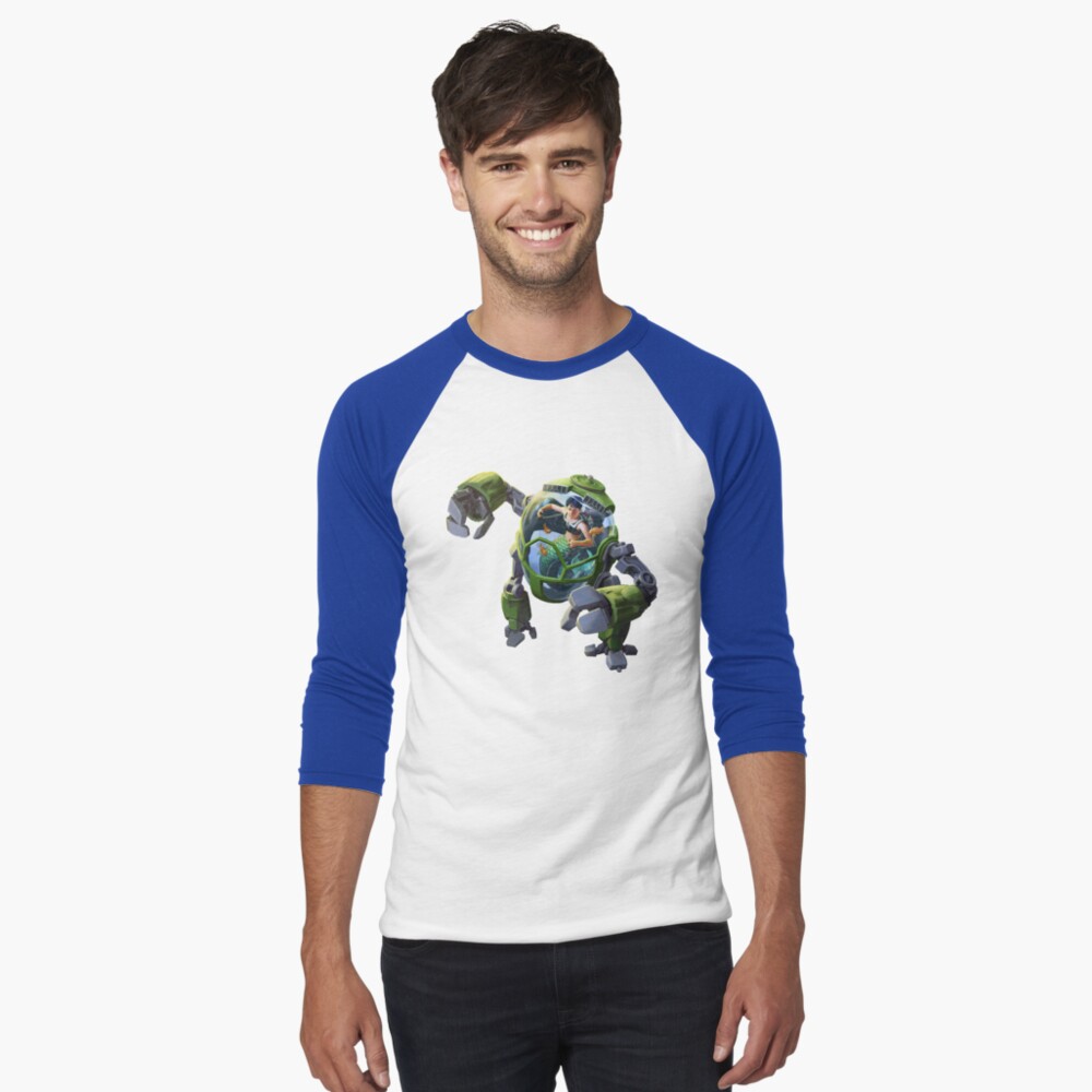 Item preview, Baseball ¾ Sleeve T-Shirt designed and sold by jasoncmeyer.