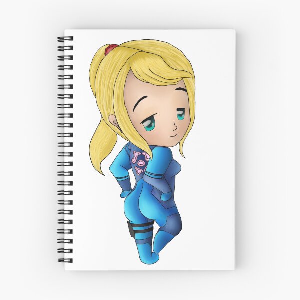 Item preview, Samus Chibi (Metroid) designed and sold by cavycakeprints.