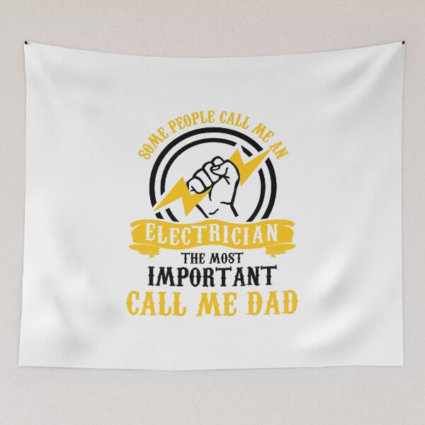 Item preview, product Electrician - Some People Call Me an - Father's Day Gift For Tradesman designed and sold by stuch75.