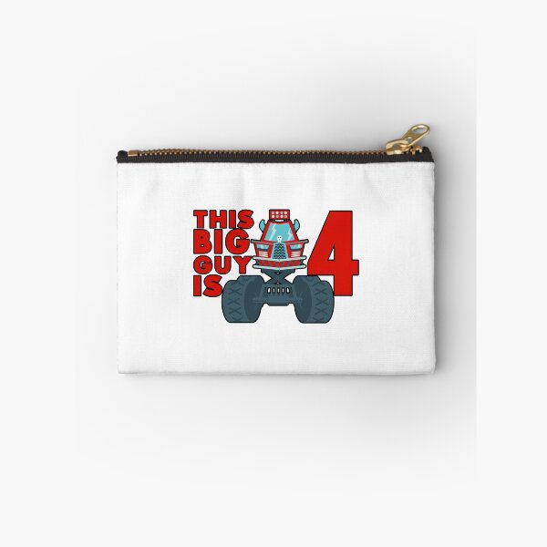 Item preview, Cool 4th Birthday Product  Big Guy Is Four  Monster Truck Theme Gift designed and sold by stuch75.