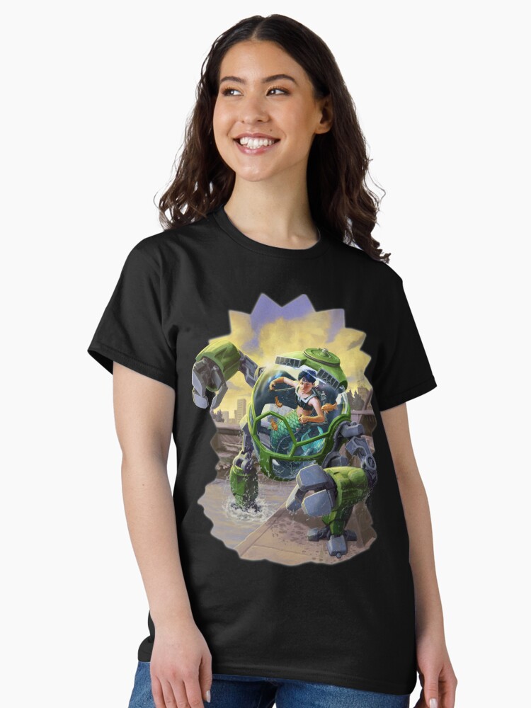 Thumbnail 2 of 7, Classic T-Shirt, Mer-Tank: OverSea Vehicle designed and sold by jasoncmeyer.