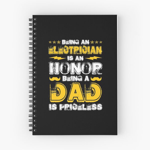Item preview, Funny Electrician product - Being An Is Honor - Gift Idea for Dad designed and sold by stuch75.