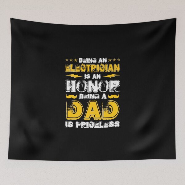 Item preview, Funny Electrician product - Being An Is Honor - Gift Idea for Dad designed and sold by stuch75.