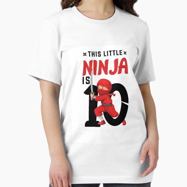 Item preview, 10th Birthday Product For Boys   This Little Is Ten  Ninja Gifts For Kids design designed and sold by stuch75.