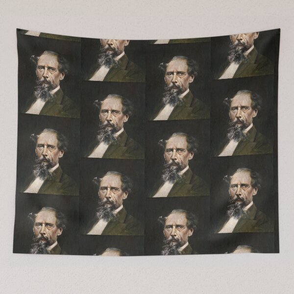 Item preview, Charles Dickens Portrait designed and sold by mictomart.