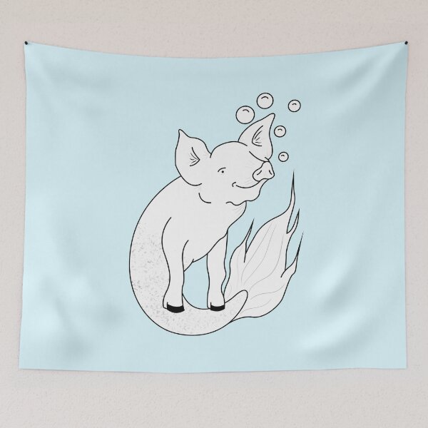 Item preview, pig fish designed and sold by dmsmartin.