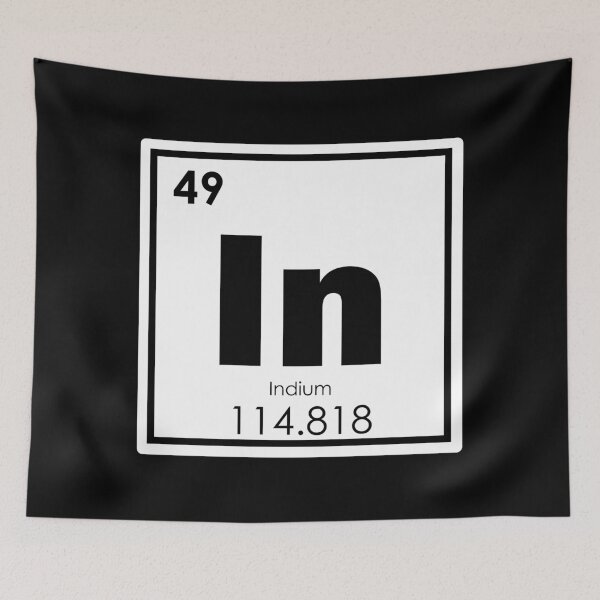 Item preview, Indium chemical element designed and sold by tony4urban.