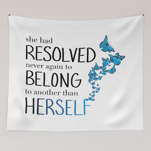 Item preview, Inspirational Empowering Quote About Independence designed and sold by Olivia Ossege.