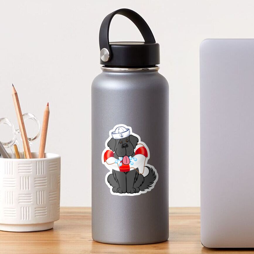Sailor Newfie Sticker