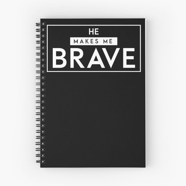 Item preview, Courageous with God's help designed and sold by GoodNewsDesign.
