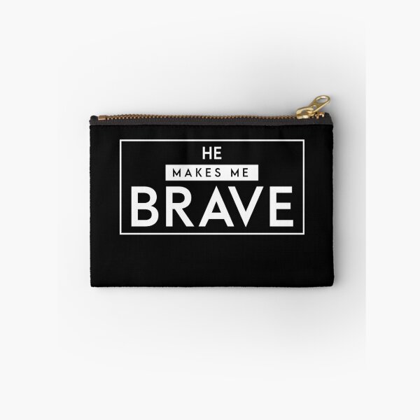 Item preview, Courageous with God's help designed and sold by GoodNewsDesign.