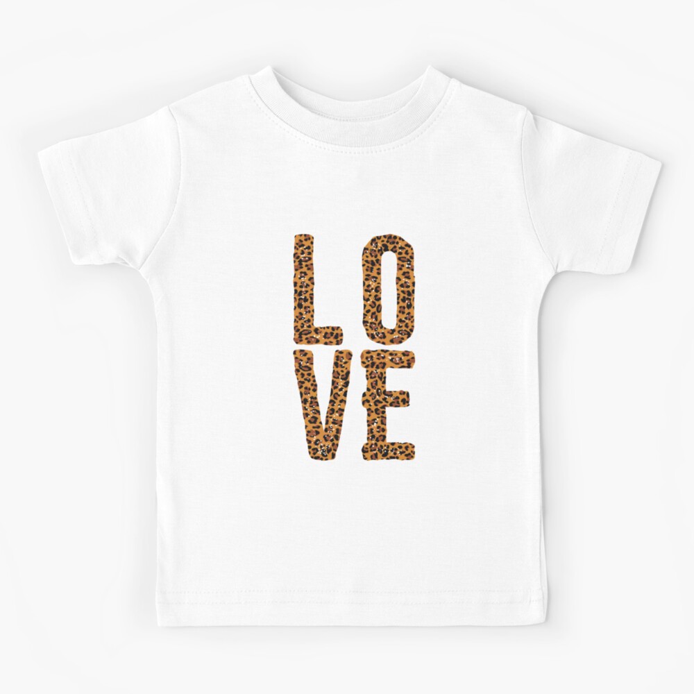 ●RAIVE● Love Leopard Graphic T-shirt VW5ME607_3color Love Leopard Graphic T-shirt VW5ME607_3color - 레이브
