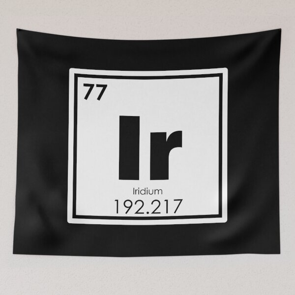 Item preview, Iridium chemical element designed and sold by tony4urban.