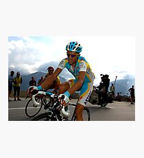 Alberto Contador Photographic Print