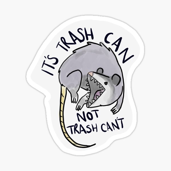 Item preview, Trash can, not cannot designed and sold by KatieWalsh.Artist.