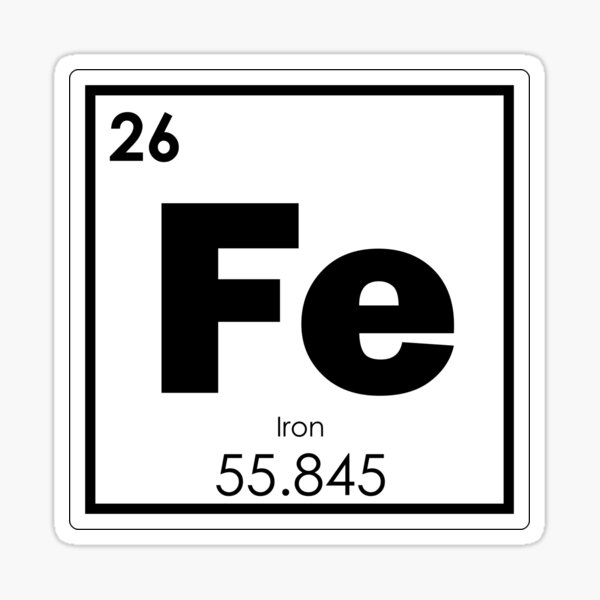 Aluminum Chemical Element Sticker By Tony4urban Redbubble