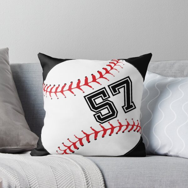 Item preview, Baseball Player Jersey No 57 Back Number #57 Ball Sport Sticker Gift designed and sold by theshirtinator.