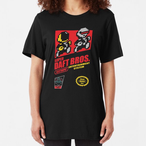 Super Daft Bros. Slim Fit T-Shirt