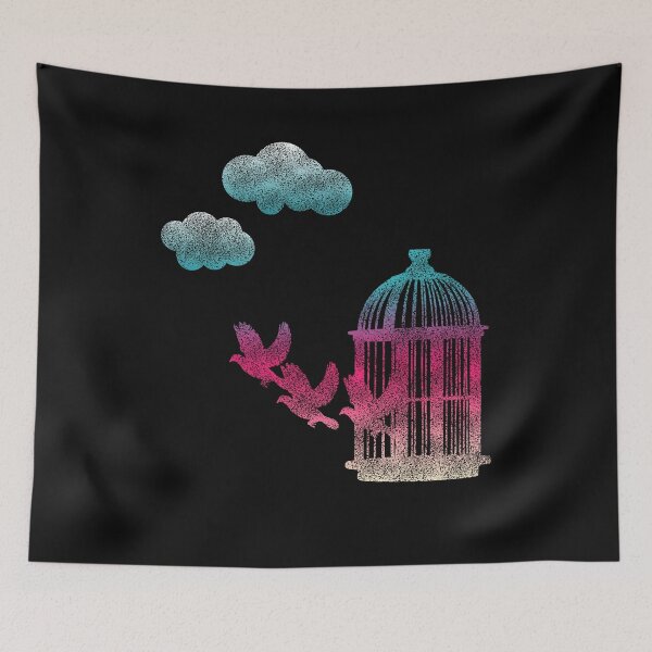 Item preview, Bird free, once free to be like a bird. designed and sold by Peter Azeez.