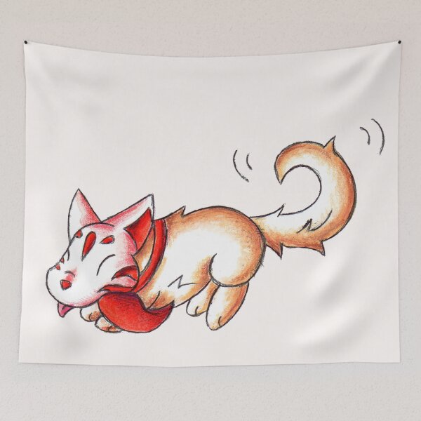 Item preview, Kabuki Inu designed and sold by KOKeefeArt.