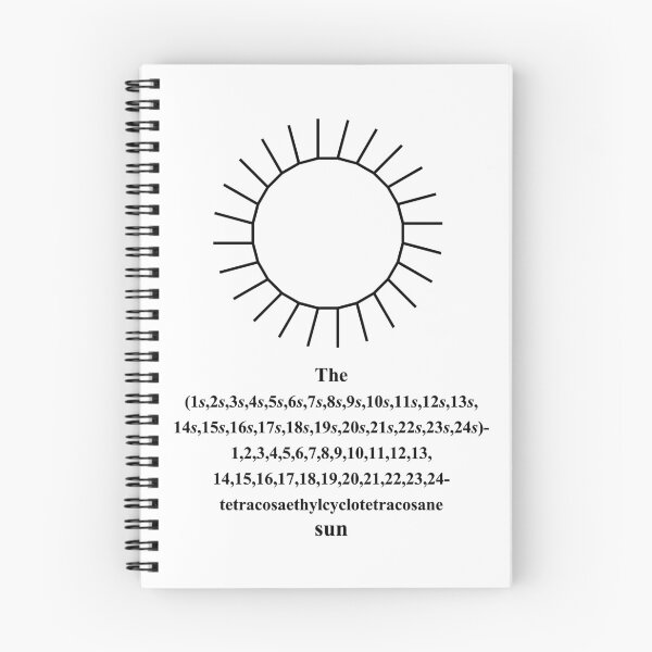 Item preview, funny sun - IUPAC - chemistry - black designed and sold by Marcel Wirth.
