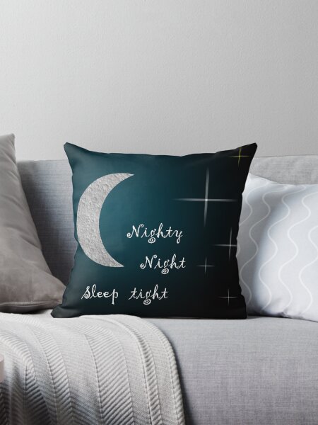 Good night sleep tight pillow best sale