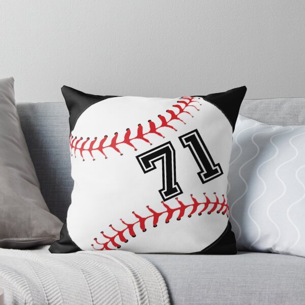 Item preview, Baseball Player Jersey No 71 Back Number #71 Ball Sport Sticker Gift designed and sold by theshirtinator.