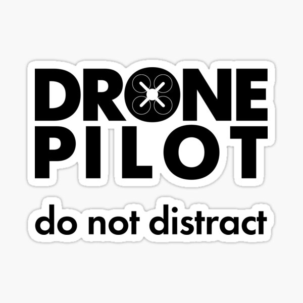 DRONE pilot Sticker