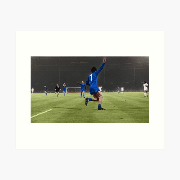 Item preview, George Best European cup 1968 designed and sold by AndythephotoDr.