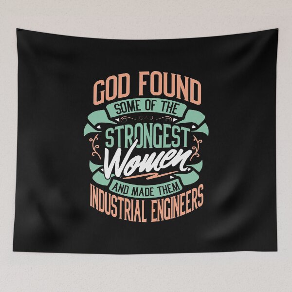Item preview, Strong Woman Industrial Engineers Profession Gift Idea designed and sold by haselshirt.