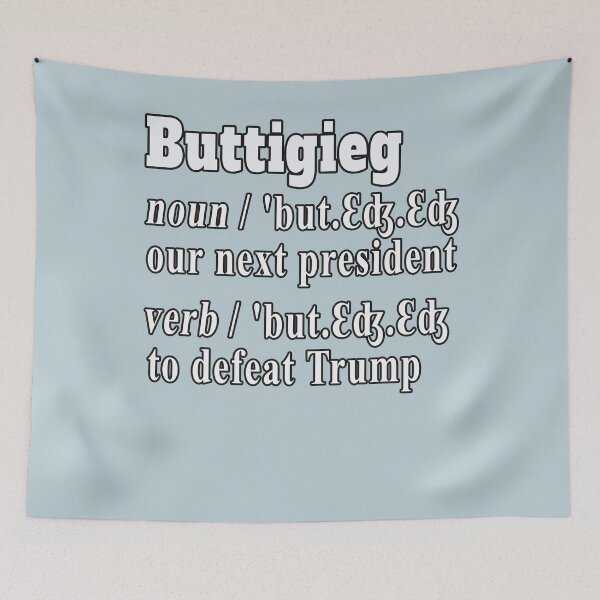 Item preview, Buttigieg Dictionary Definition Presidential Election Design designed and sold by merchhost.
