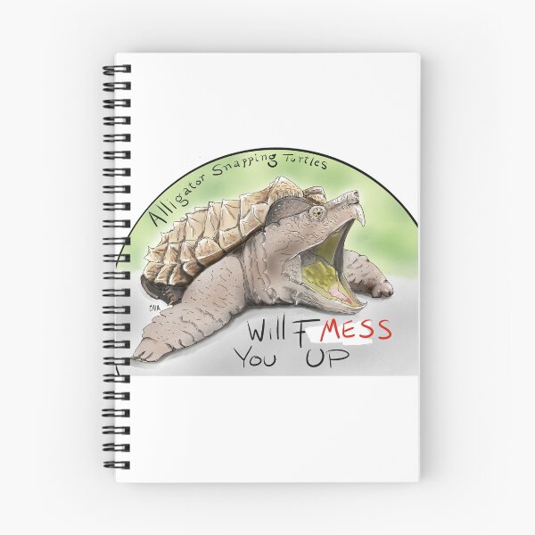 Item preview, Alligator snapping turtles will mess you up designed and sold by Olivia V. Ambrogio.