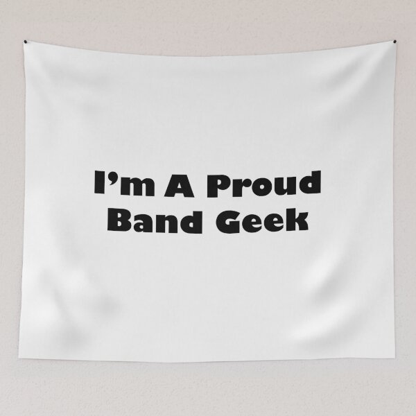 Item preview, I'm A Proud Band Geek designed and sold by 3Talents.