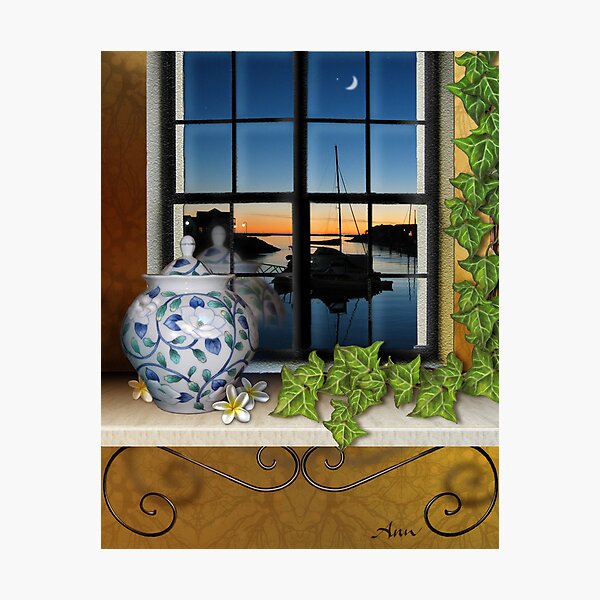 Item preview, Surreal Sunset designed and sold by Ann Nightingale.
