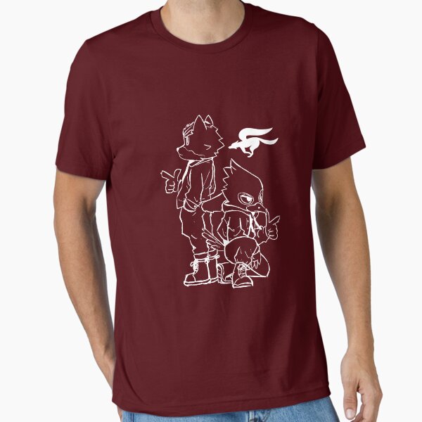 Vista previa del artículo con la obra «Fox y Falco», diseñado y vendido por peasART.