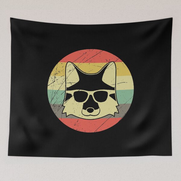Item preview, Fox foxes retro vintage gift animal cool designed and sold by Franja2.