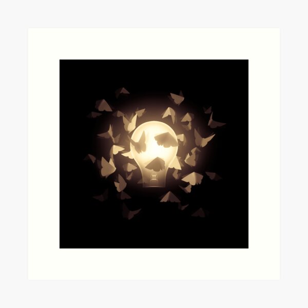 Item preview, Moths to the light designed and sold by Igor Fedyaevsky.