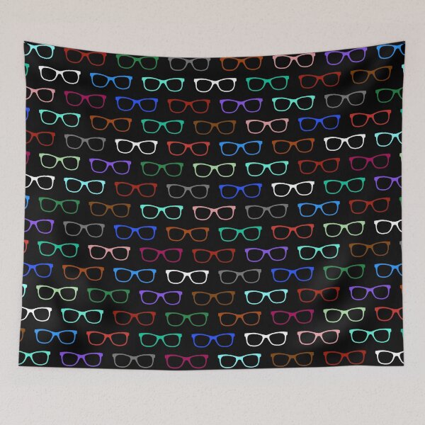 Item preview, Hipster Colorful Eyeglasses Pattern II designed and sold by whimseydesigns.