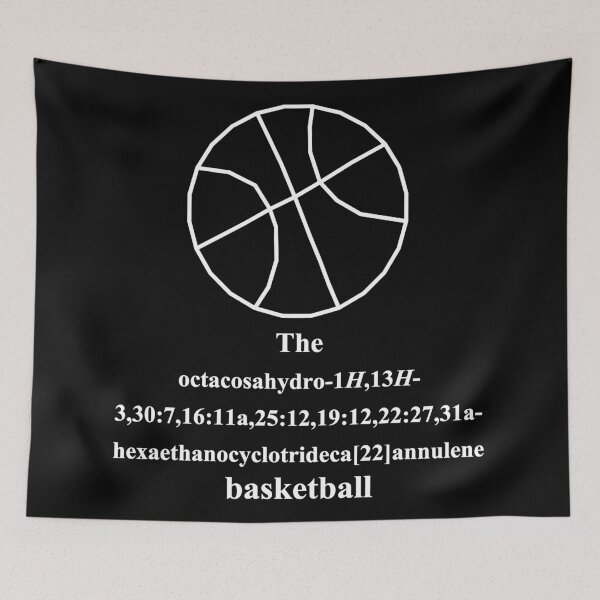 Item preview, funny basketball - IUPAC - chemistry - white designed and sold by Marcel Wirth.
