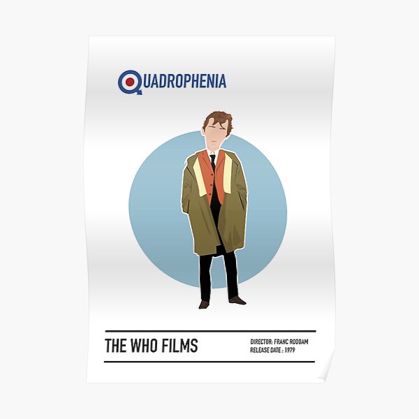 Quadrophenia Movie Poster Póster
