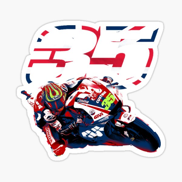 Cal Crutchlow Logotype Sticker 